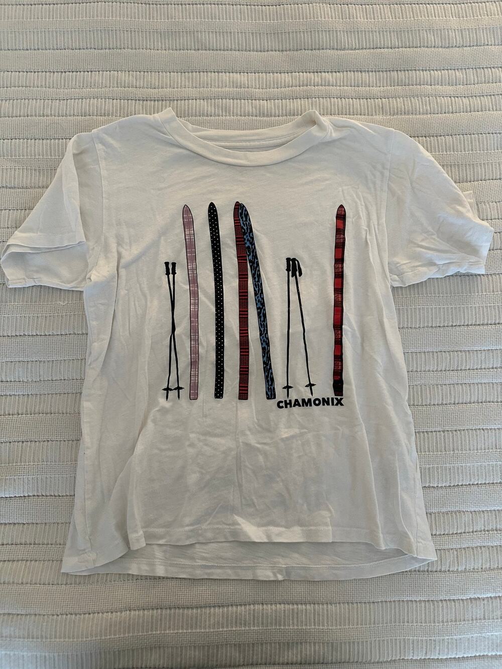 J. Crew M Short-Sleeved Ski Tee